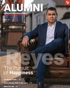 Alumni Chronicles magazine, Issue 2 - The pursuit of happiness
