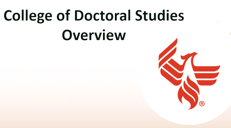 Watch College of doctoral studies overview video