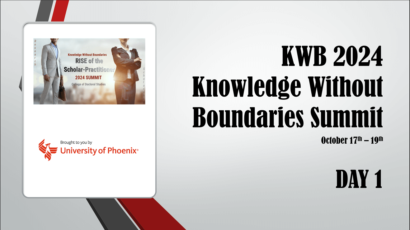 Watch knowledge without boundaries keynote address by Dr. Janice Cardwell